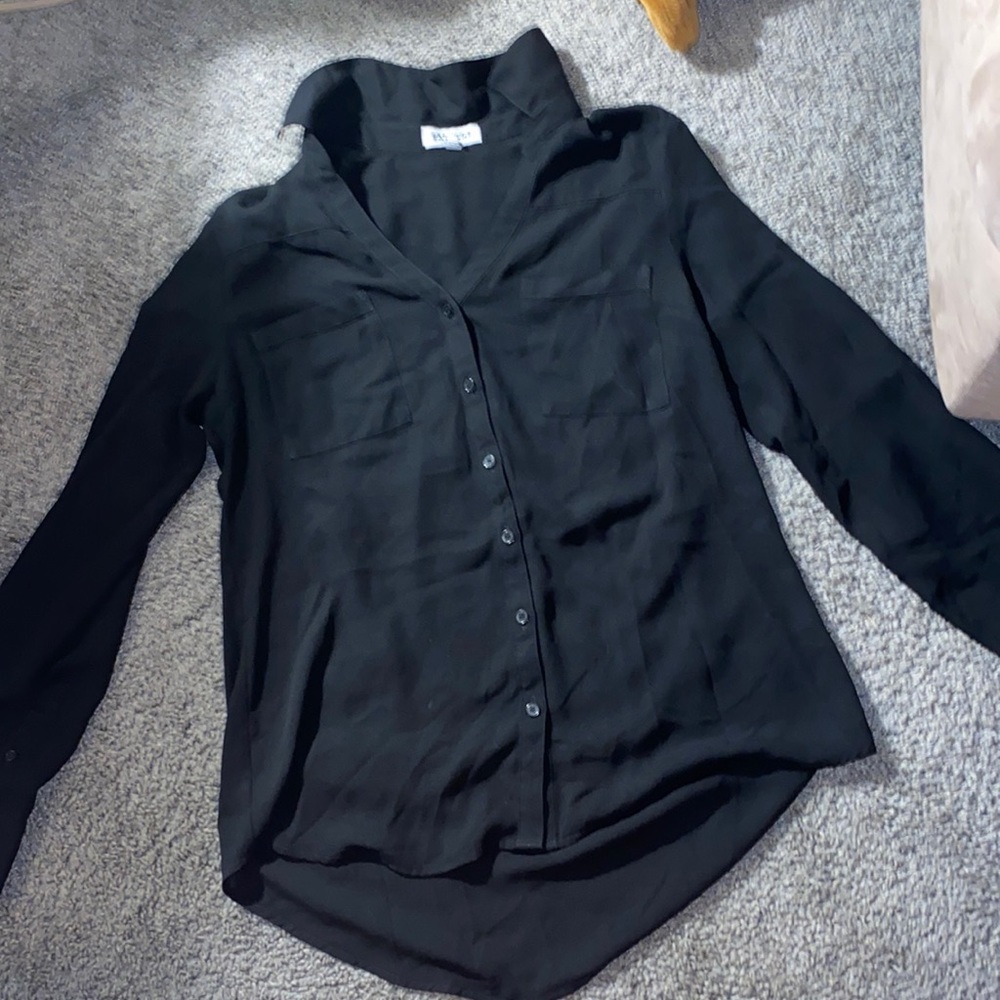 Business Express button down